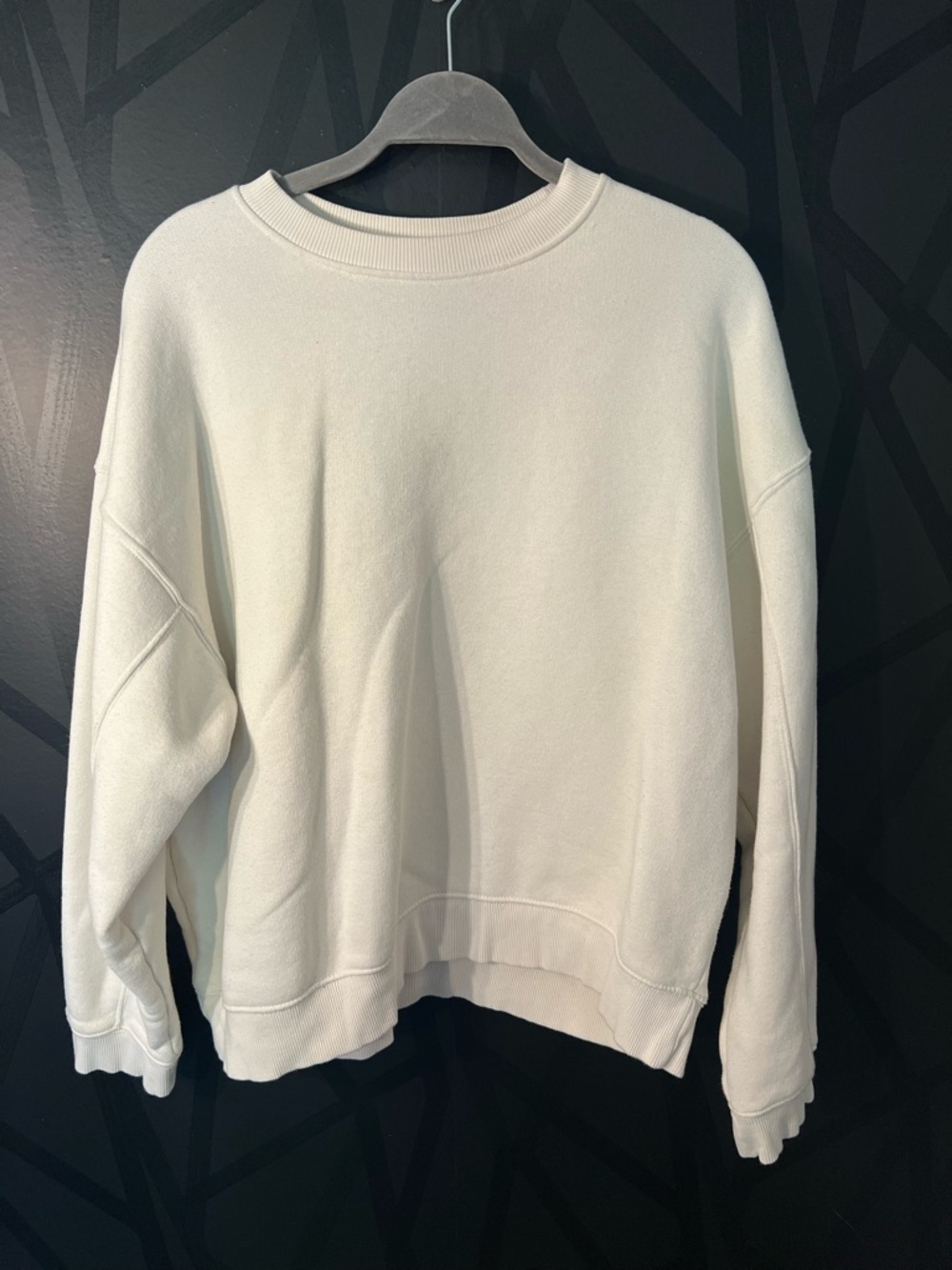 Topshop white Crewneck Sweatshirt